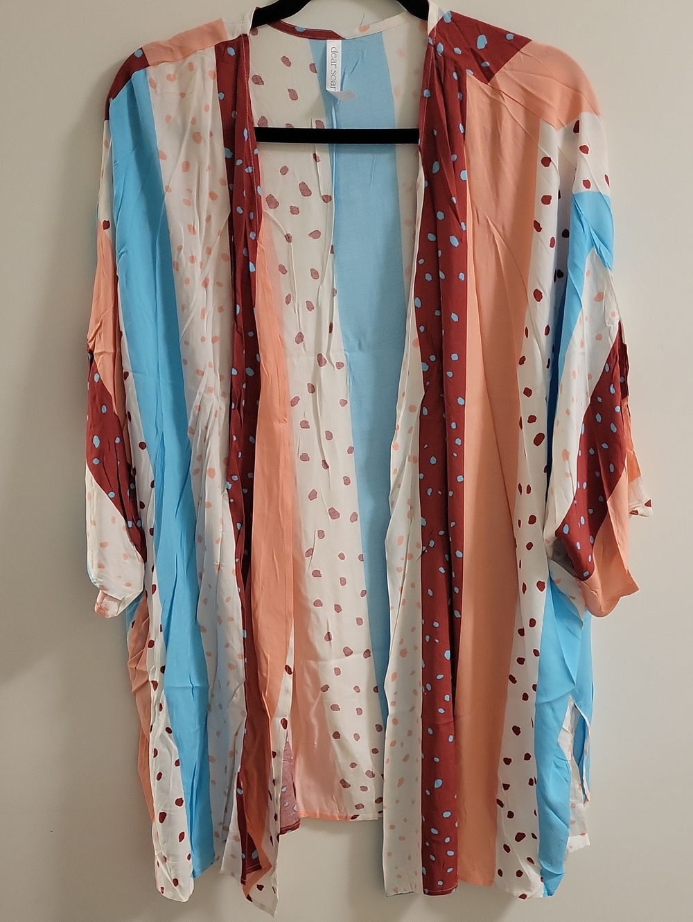 Dear Scarlett Lightweight  Kimono Jacket - Free Size (1x-3x)
